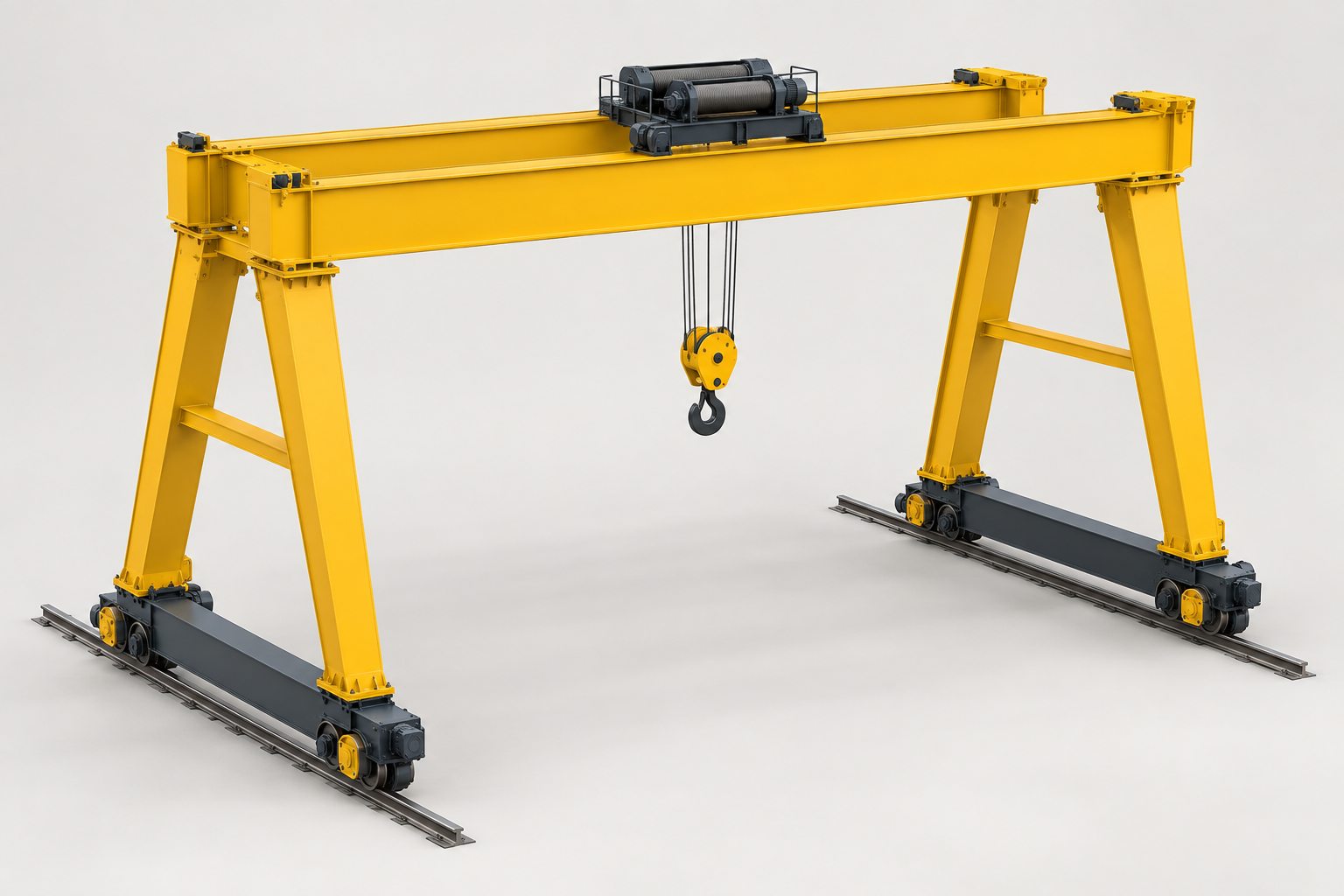 Large gantry crane concept illustration