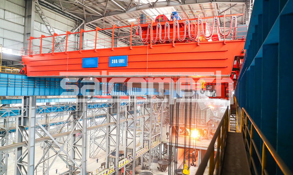 Crane project at Luzhou Xinyang Vanadium Titanium Steel, second view
