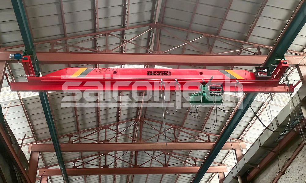 Puente grúa monoviga suspendido